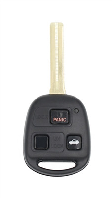 Lexus NI412BBB OEM 3 Button Key Fob 1.5" Blade D Chip