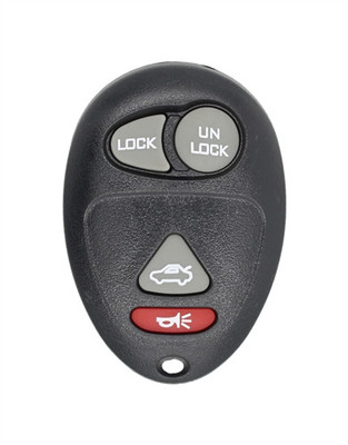 2002-2007 Buick Rendezvous OEM 4 Button Key Fob with Trunk Release Front View