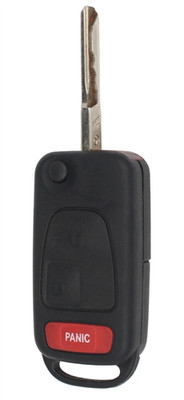 2000-2003 Mercedes-Benz ML55 AMG OEM 3 Button Key Fob KR55 Front View