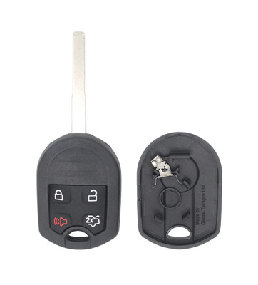 OEM Ford 80-Bit Keyless Remote Head Fob For Fiesta 2015-2019 – P/N 164-R7976, 5922964 (Used, New Blade Installed)