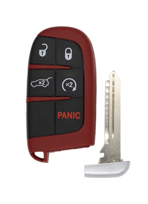 Jeep 68150061AC OEM 5 Button Key Fob w/ Remote Start