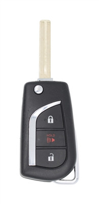2017-2019 Toyota Corolla iM OEM 3 Button Key Fob Front View