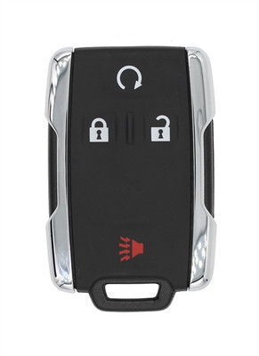 2019 Chevrolet Silverado OEM 4 Button Key Fob 434 MHz Front View