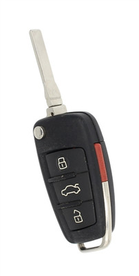 Audi 4F0837220 AG OEM 4 Button Key Fob