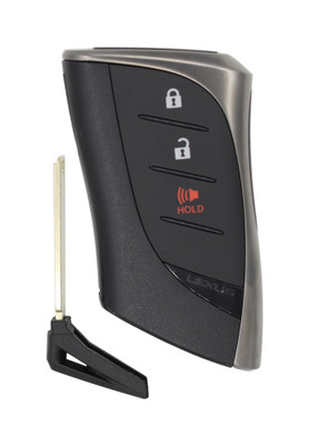 Lexus HYQ14FBF OEM 3 Button Key Fob w/ Black Logo