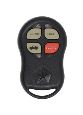 Chrysler Jeep 04727362AD OEM 4-Button Key Fob – Remanufactured With New Case & Uncut Key, Unlocked Ready To Program