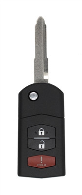 Mazda KPU41788 OEM 3 Button Key Fob