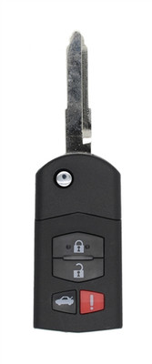 Mazda KPU41788 OEM 4 Button Key Fob