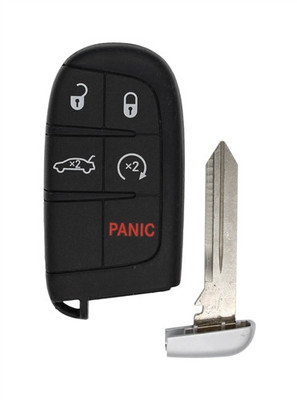 thumbnail image 2 of Genuine Dodge 5-Button Key Fob – OEM 05026676AE (Used, With New Key) 2 of 4