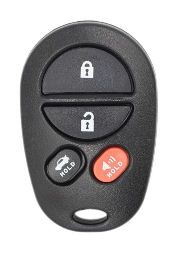 ريموت تويوتا سولارا، بديل، 4 أزرار، (GQ43VT20T)