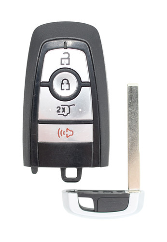 ريموت فورد موستنج، أصلي، 4 أزرار، لون فضي، (M3N-A2C931423)