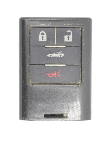 Unrefurbished OEM Cadillac M3N5WY7777A 4 Button Key Fob Memory 2 - Grade C