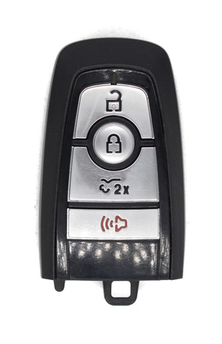 Unrefurbished OEM Ford PL3T-15K601-DA M3N-A3C108397 4 Button Key Fob - Grade A