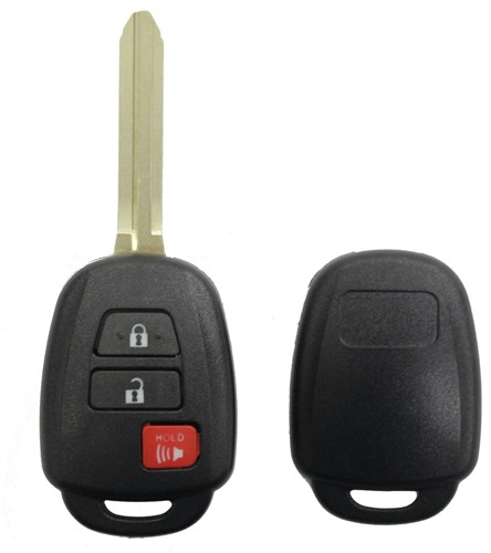 غطاء ريموت تويوتا هايلاندر، 3 أزرار، شريحة H، (HYQ12BDM HYQ12BDP HYQ12BGG)