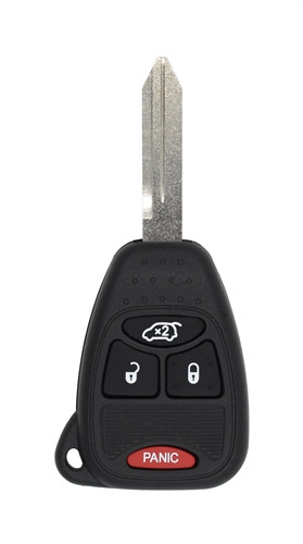 OEM-Style 4-Button Key Fob For Dodge Chrysler Jeep | 04589341AD | Unlocked & Ready To Program