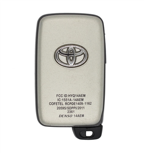 Toyota Land Cruiser OEM 3 Button Key Fob HYQ14AEM