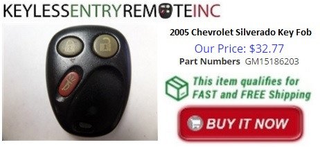 2005 Chevrolet Silverado Key Fob Remote Programming Instructions