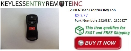 2008 Nissan Frontier Key Fob Remote Programming Instructions