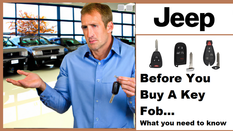 Buying A Jeep Key Fob Unlocking the Power of Choice: OEM vs. Aftermarket