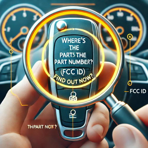 Where is the Part Number on My Key Fob? A Step-by-Step Guide to Ordering the Right Key Fob