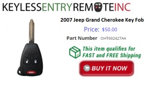 2007 JEEP COMMANDER KEY FOB PROGRAMMING visual data 7