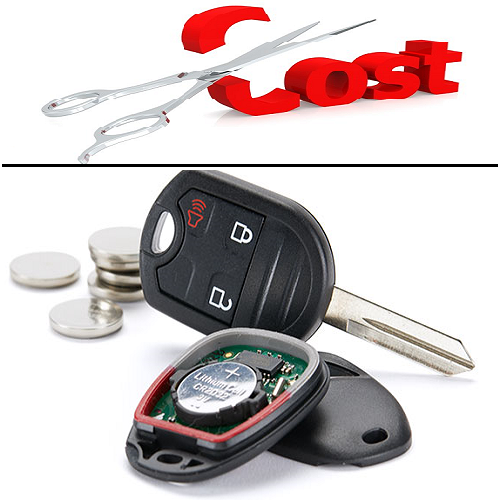 Cost of a new key fob discount