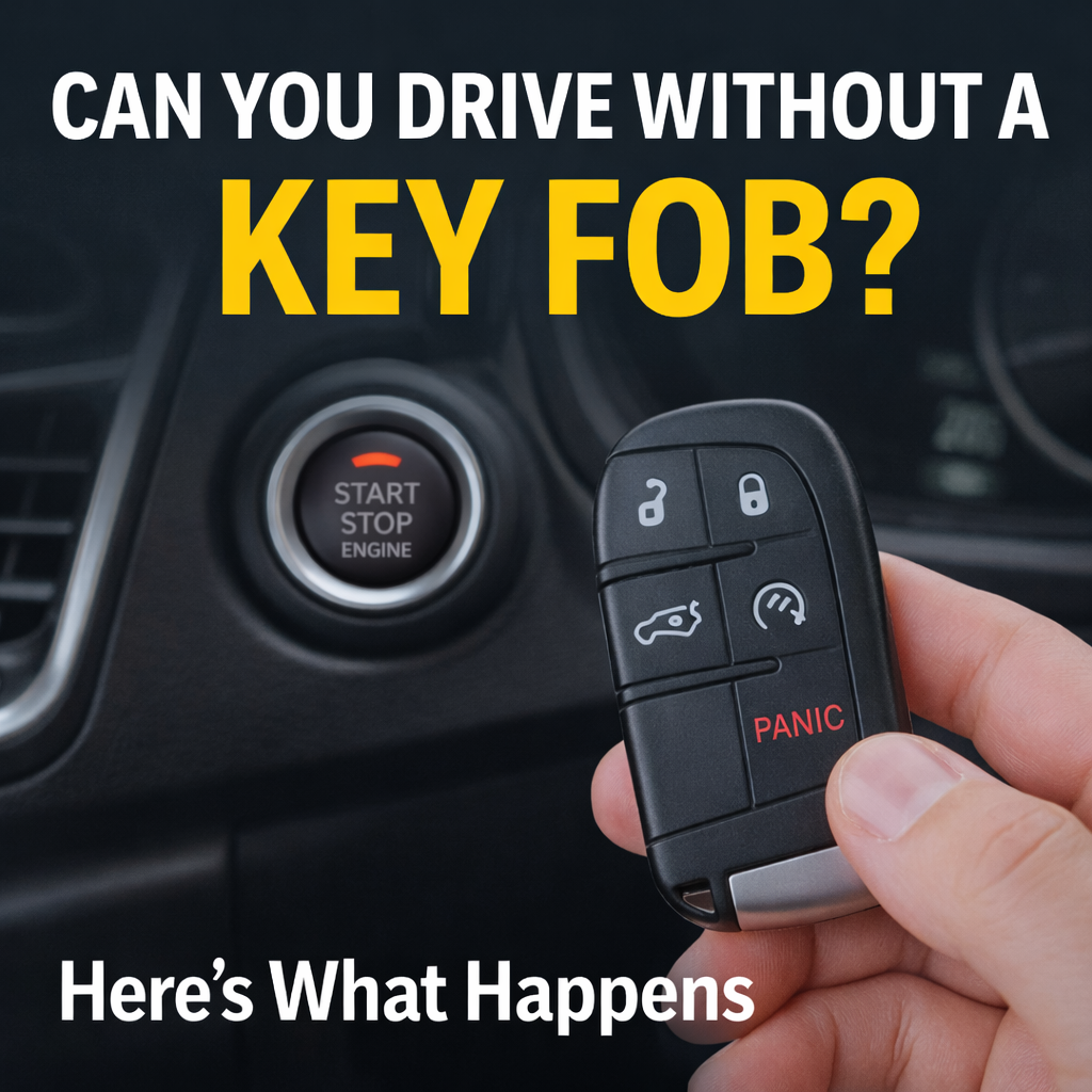 Can You Drive a Jeep Without the Key Fob?