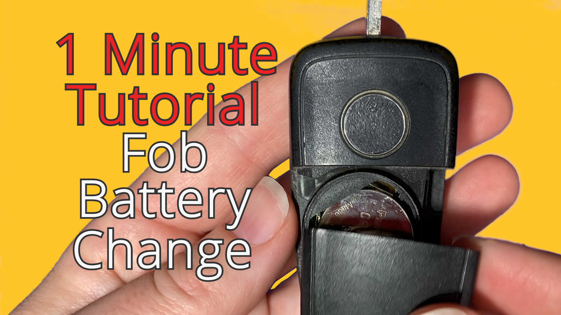 How To Change A 2014 2017 Buick Encore Key Fob Remote Battery
