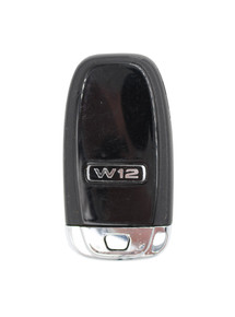 2012-2015 Audi A8 W12 OEM 4 Button Key Fob Back View