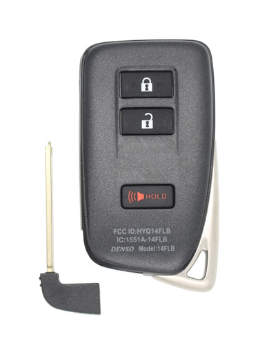 Lexus NX 300h OEM 3 Button Key Fob HYQ14FLB