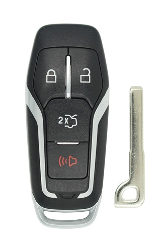 Replacement Remote Start Key Fob For Ford/Lincoln - DS7Z-15K601-F, 1-Button, User Programmable