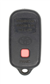 1994-2002 Toyota 4Runner OEM 3 Button Key Fob BAB237131-056 Back View
