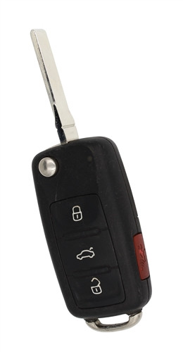 Volkswagen Tiguan OEM 4 Button Key Fob NBG010206T
