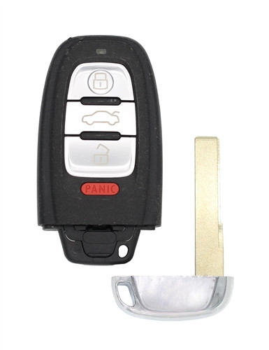 Audi A8 OEM 4 Button Key Fob w/ Comfort Access
