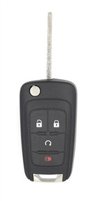 2011-2016 Chevrolet Equinox OEM 4 Button Key Fob AVL-B01T1AC Front View
