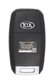 2014-2017 Kia Rio OEM 4 Button Key Fob Back View