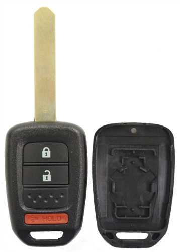 *Case & Key Only* 3 Button MLBHLIK6-1T Honda