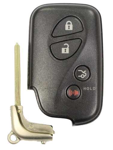Lexus IS F OEM 4 Button Key Fob w/ F emblem