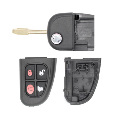 *Case & Key Only* for Jaguar 4 Button CWTWB1U243 | NHVWB1U241