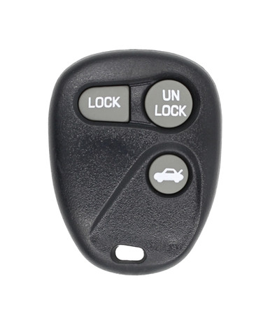 Remote Key Fob – Fits 2001-2006 Chevrolet Suburban, Black, Uncut, Non-OEM Replacement