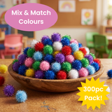 2n7uqrfmd94n93tvchbl74be6v-13379-Bertie-Pom-Poms-Glitter-Mixed-Assorted-Colours-300pc-3-Callout.png