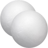 Bertie® Poly Balls White 57mm 10pc