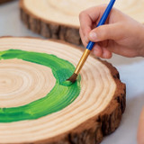oro28e9hu53lvclcecuplli64l-14631-Natural-Wood-Slices-Large-18-20cm-5pc-SuppIm-lifestyle-green-paint-1.jpeg