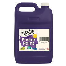 Bertie® Washable Poster Paint Blue 5L - Default Image