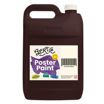 Bertie®Washable Poster Paint Umber 5L - Default Image