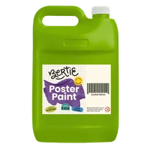 Bertie® Washable Poster Paint Lime 5L - Default Image