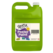 Bertie® Washable Poster Paint Lime 5L - Default Image