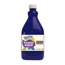 Bertie® Washable Poster Paint Blue 2L - Default Image
