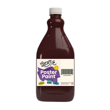 Bertie® Washable Poster Paint Umber 2L - Default Image