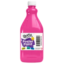 Bertie® Washable Poster Paint Pink 2L - Default Image